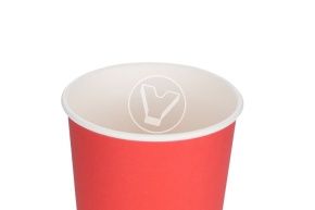 ჭიქა, 400 მლ, წითელი (Unikscup)