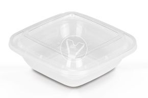 კონტეინერი SpK-126 (12x12) ძირი, 250 მლ, გამჭვირვალე