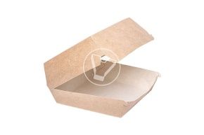 შეფუთვა Eco Burger L, 120*120*70 მმ, (DOECO)