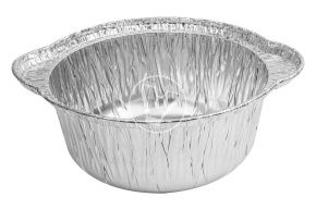 ალუმინის ფორმა "ქვაბი" თავსახურით212*120*78 მმ