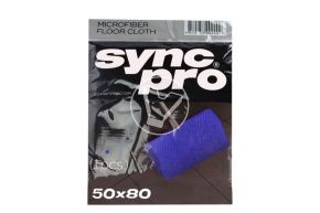 Microfiber floor cloth 50*80 cm, 350 gsm (blue)