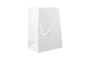 თეთრი პარკი სწორი ძირით, 260*150*340 (C)