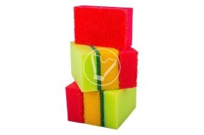 ჭურჭლის სარეცხი ღრუბელი OPTIMAL 7 ც