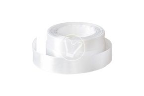 ატლასის ლენტი თეთრი 2,5 სმ 25 მ