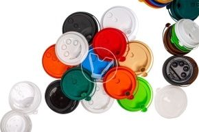 თავსახური d-80 სარქველით, თეთრი დასალევი ნახვრეტით, მქრქალი, PP სიახლე