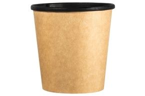 შავი წვნიანის თასი თავსახურის გარეშე, OneBowl 520 მლ.