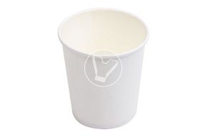 ჭიქა, 100 მლ, თეთრი (120 მლ პირამდე)