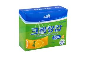 Disposable polyethylene gloves, Extra Premium, 400pcs/pack, size L, 2 g
