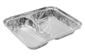 ალუმინის კონტეინერი 2 განყოფილებიანი Lamina C2, 225*170*42