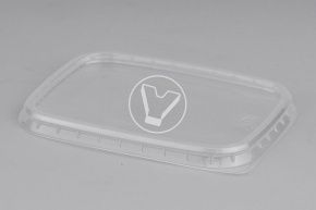 კონტეინერის თავსახური 108*82, გამჭვირვალე