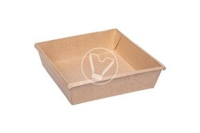 სალათის თასი "OneClick", 950 მლ, კრაფტი