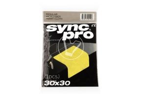 Microfiber cloth 30*30, 280 gsm, Terry (yellow)