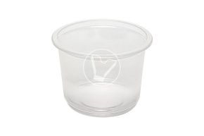 სუპის კონტეინერი K115, 500 მლ, გამჭვირვალე (სტიროპლასტი)