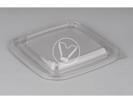 თავსახური და კონტ. SpK 126 (12x12), გამჭვირვალე (სტიროპლასტი)