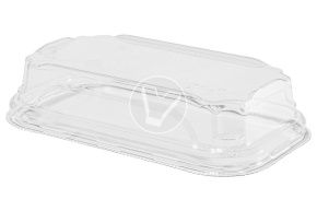 PET სახურავი კონტეინერისთვის Pratico, 140*80*24 მმ