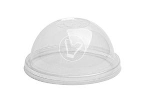Lid to "Bubble cup" cups, 90 mm, domed