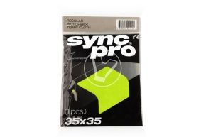 Microfiber cloth with long pile 35*35, 320 gsm, Terry (light green)