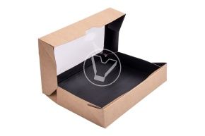 ლანჩი-ბოქსი, 1000 მლ, შავი, ასაწყობი