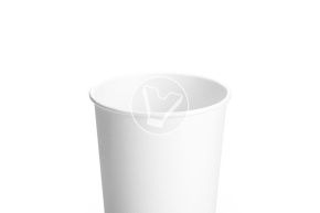 თეთრი ორშრიანი ჭიქა ცხელი სასმელებისთვის 250 მლ (VERDE VITA) 