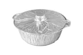 ალუმინის ფორმა "ქვაბი" თავსახურით Y338, 328*115 მმ, 4800 მლ.