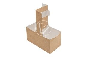 ECO CUPHOLDER დამჭერი 2 ჭიქისთვის, კრაფტი