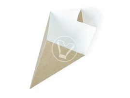 ფრის შეფუთვა "Eco Cone", L, 40 ც/შეფუთვაში