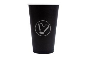 ჭიქა, 400 მლ, შავი 