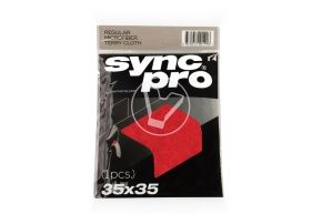 მიკროფიბერის ხელსახოცი 35*35, 280 გსმ, წითელი