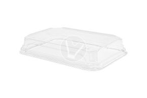 PET სახურავი კონტეინერისთვის Pratico, 185*129*24 მმ