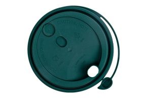 თავსახური, d-90, მწვანე, სარქველით და სასმელი ნახვრეტით