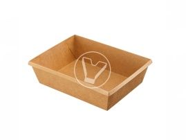 სალათის თასი "OneClick", 400 მლ, კრაფტი