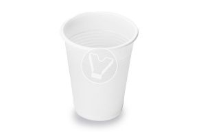 ჭიქა, 200 მლ, თეთრი, 50 ც/შეკვრაში 