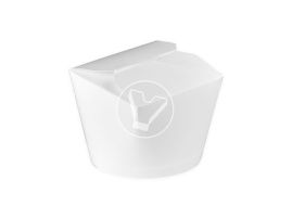 ქაღალდის კონტეინერი ატრიასთვის China Box“, თეთრი, 750 მლ.