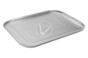 საფარი ალუმინის Lamina ალუმინის. კონტეინერისთვის 4300 მლ VV 370, 370*270*80