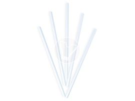 ქაღალდის საწრუპი, 6*197 მმ, თეთრი