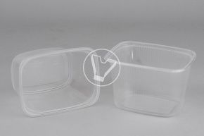 კონტეინერი, 350 მლ, 108x82x69 მმ (სტიროპლასტი)