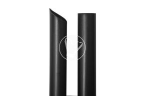 საწრუპი მილები სწორი, შავი, ინდ. შეფუთვაში d - 8 მმ, - 23 სმ