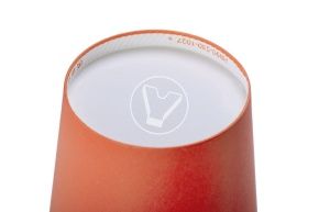 ჭიქა, 250 მლ, წითელი 