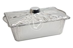 Aluminum form "Saucepan" with lid SP-328, 330*210*95 mm., 6200 ml.