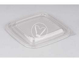 თავსახური და კონტ. SpK 126 (12x12), გამჭვირვალე (სტიროპლასტი)