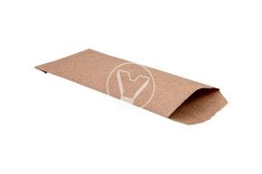 ჩანთა ხელსაწყოებისათვის ბრტყელი ძირით 80*220 კრაფტი