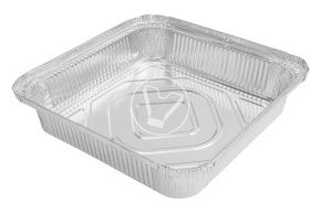 ალუმინის კონტეინერი Lamina F240, 242*242*57მმ