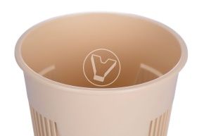 ჭიქა , 250 მლ, კრაფტისფერი