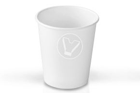 ჭიქა, 100 მლ, თეთრი (120 მლ პირამდე)