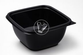 კონტეინერი SpK-126 (12x12) ძირი, 500 მლ, შავი