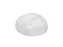 Lid with drinking hole 90 mm, transparent