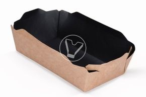 Салатник Eco OpSalad 800 мл. Черный, DoEco без крышки (+крышка 3301713)