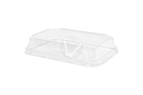 PET სახურავი კონტეინერისთვის Pratico, 165*115*24 მმ