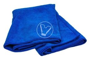 Microfiber floor cloth 50*80 cm, 350 gsm (blue)