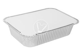 ალუმინის კონტეინერის საფარი Lamina 1900 მლ VV 2619, 260*190*60 მმ